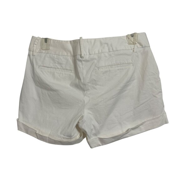 Calvin Klein Womens White Short Shorts Size 10 Cotton Blend Beach Vacation - Picture 3 of 11